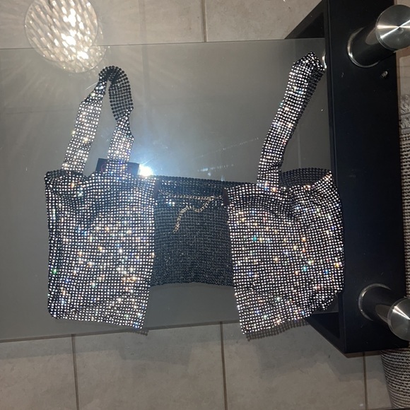 HMS Rhinestone Chain Top - Picture 6 of 6